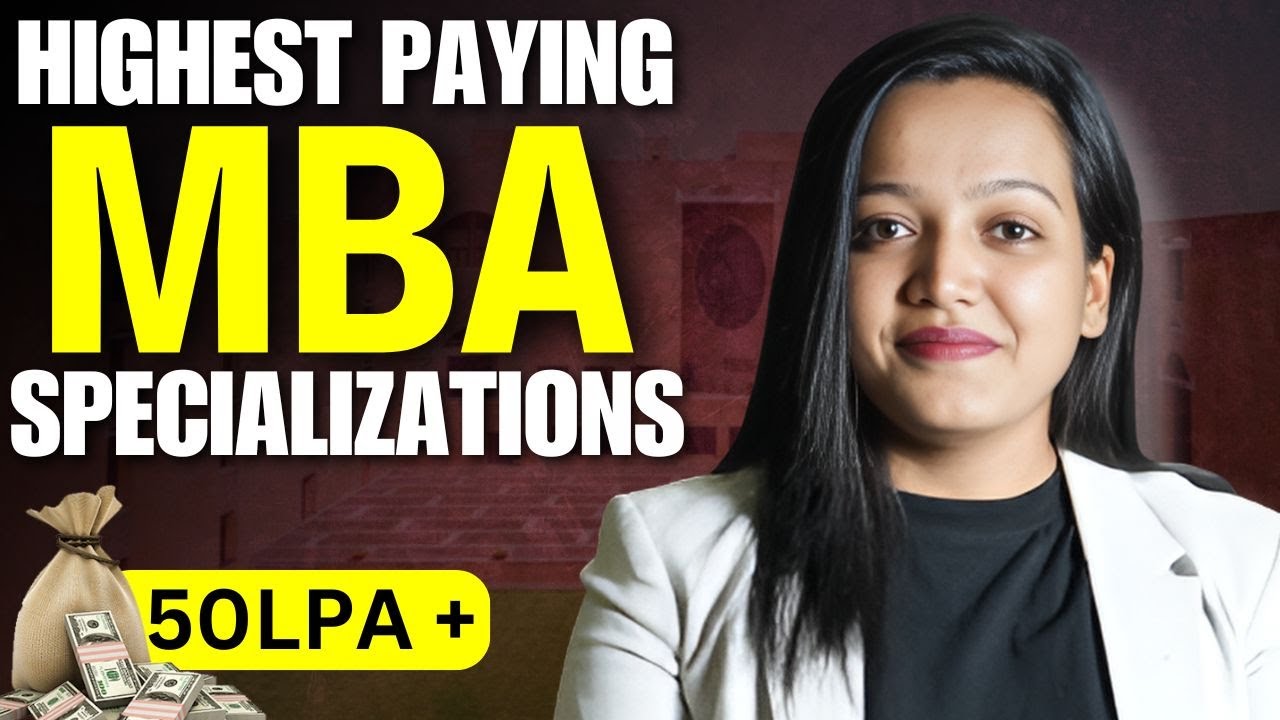 Highest Paying MBA Specialisation In 2024-25 | Most Demanding MBA Specialization ✅