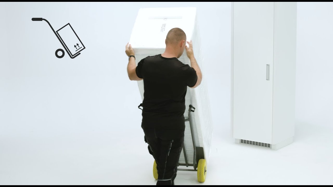 How to install your Electrolux Fridge Sliding Door - Column installation