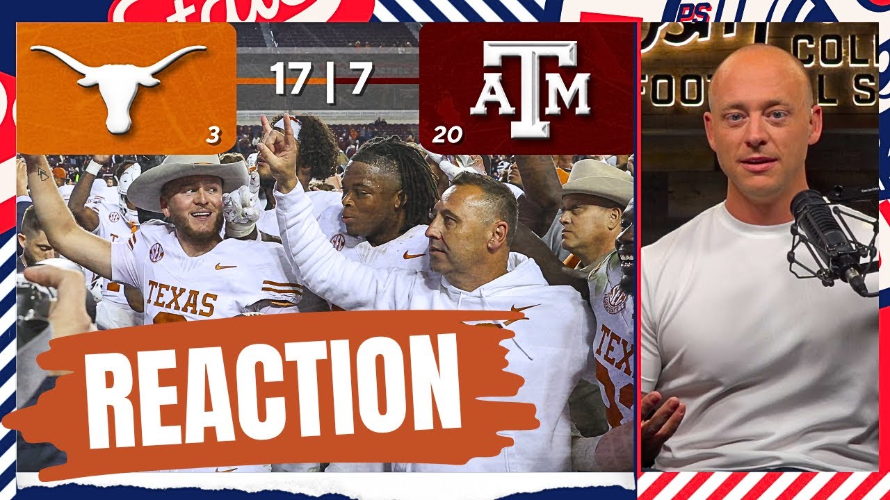 Texas Beats Texas A&M - Josh Pate Rapid Reaction