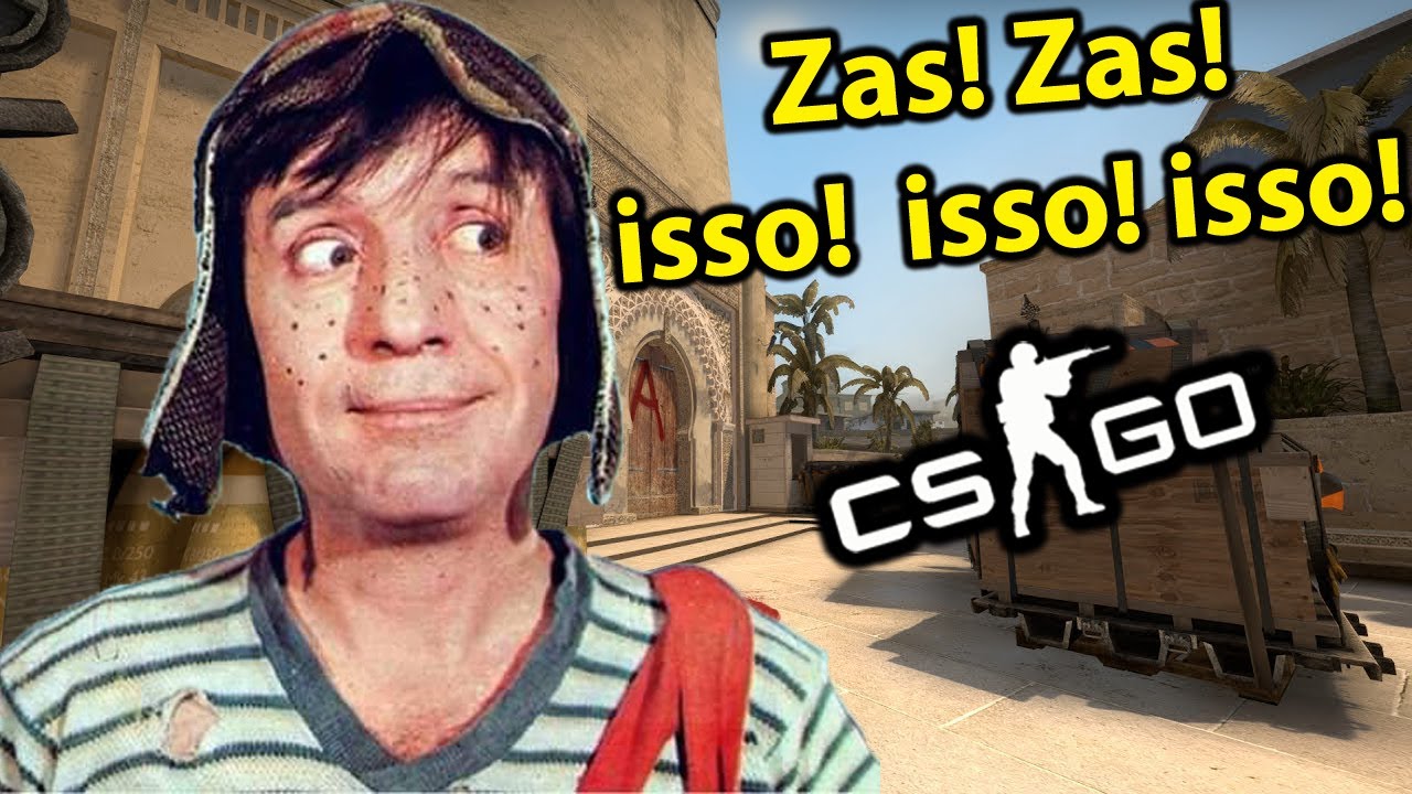 CHAVES JOGA CS:GO