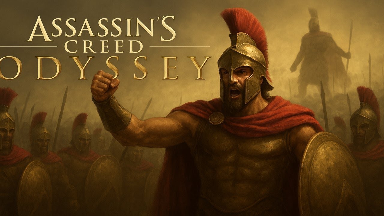 Assassin’s Creed Odyssey – Epic Intro Scene | Leonidas Speech & Spartans vs Persians Battle