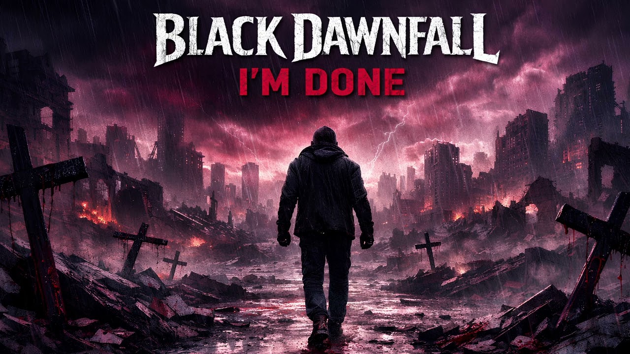 [METALCORE] BLACK DAWNFALL - I'M DONE #Metalcore #AlternativeRock #CyberpunkMetal