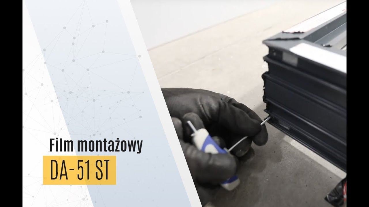 DA 51 ST system przesuwny - Instrukcja montażu drzwi tarasowych DAKO