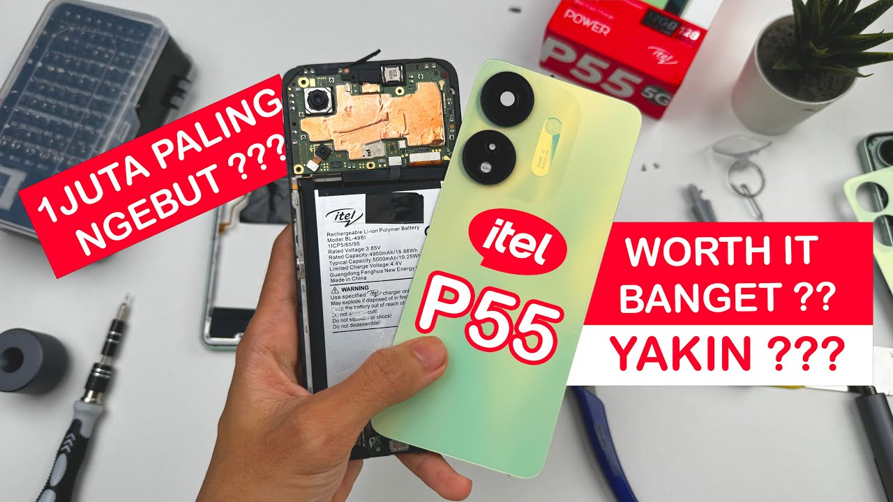 BONGKAR HABIS DALEMAN ITEL P55  !!! DIMENSITY 6080 🔥🔥🔥