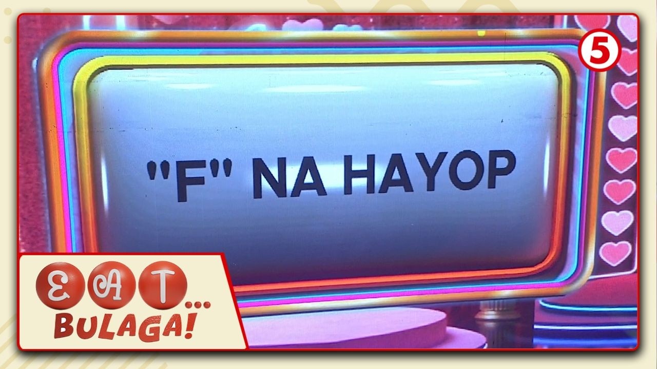 EAT BULAGA | Henyo lovers, animal mode tayo!