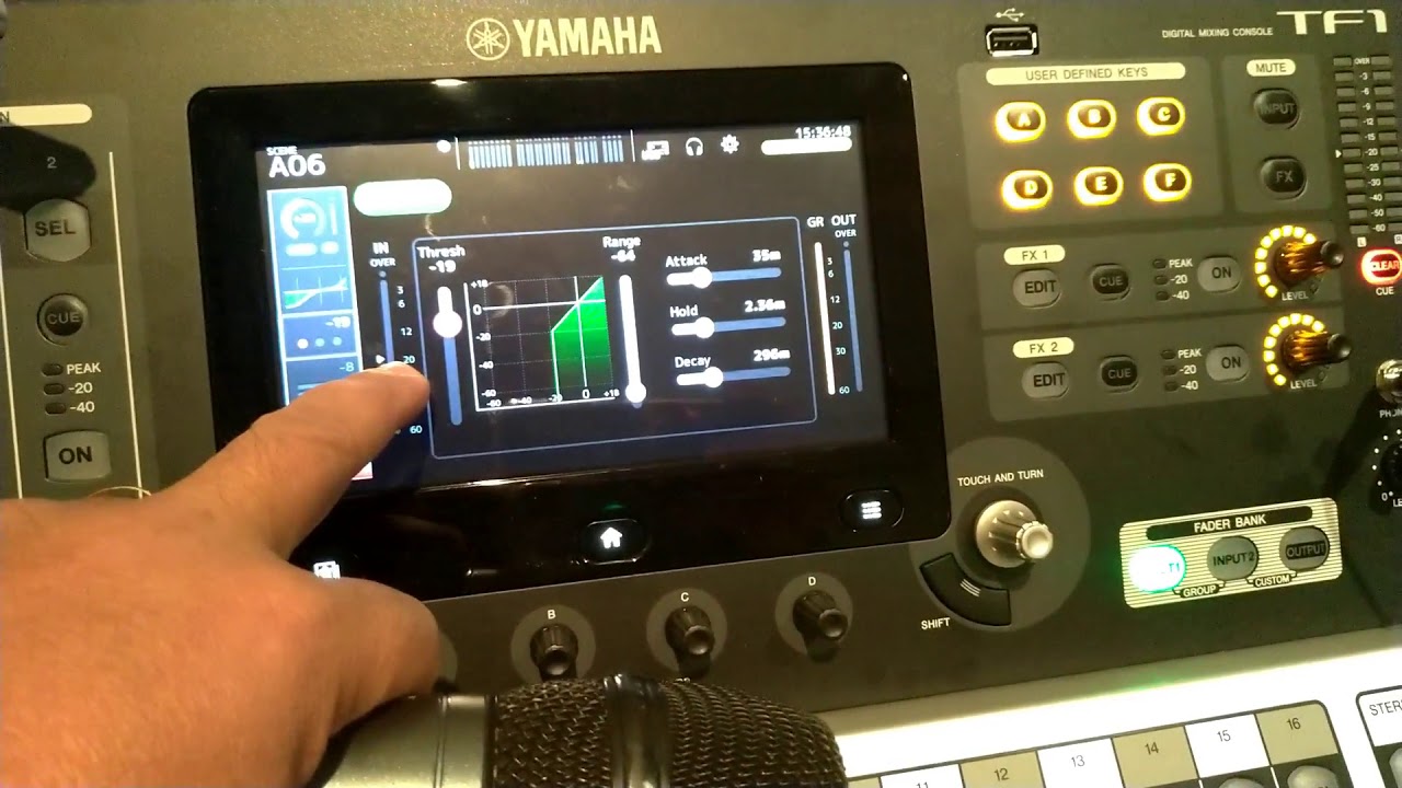 Yamaha TF1 EQ Gate Compressor