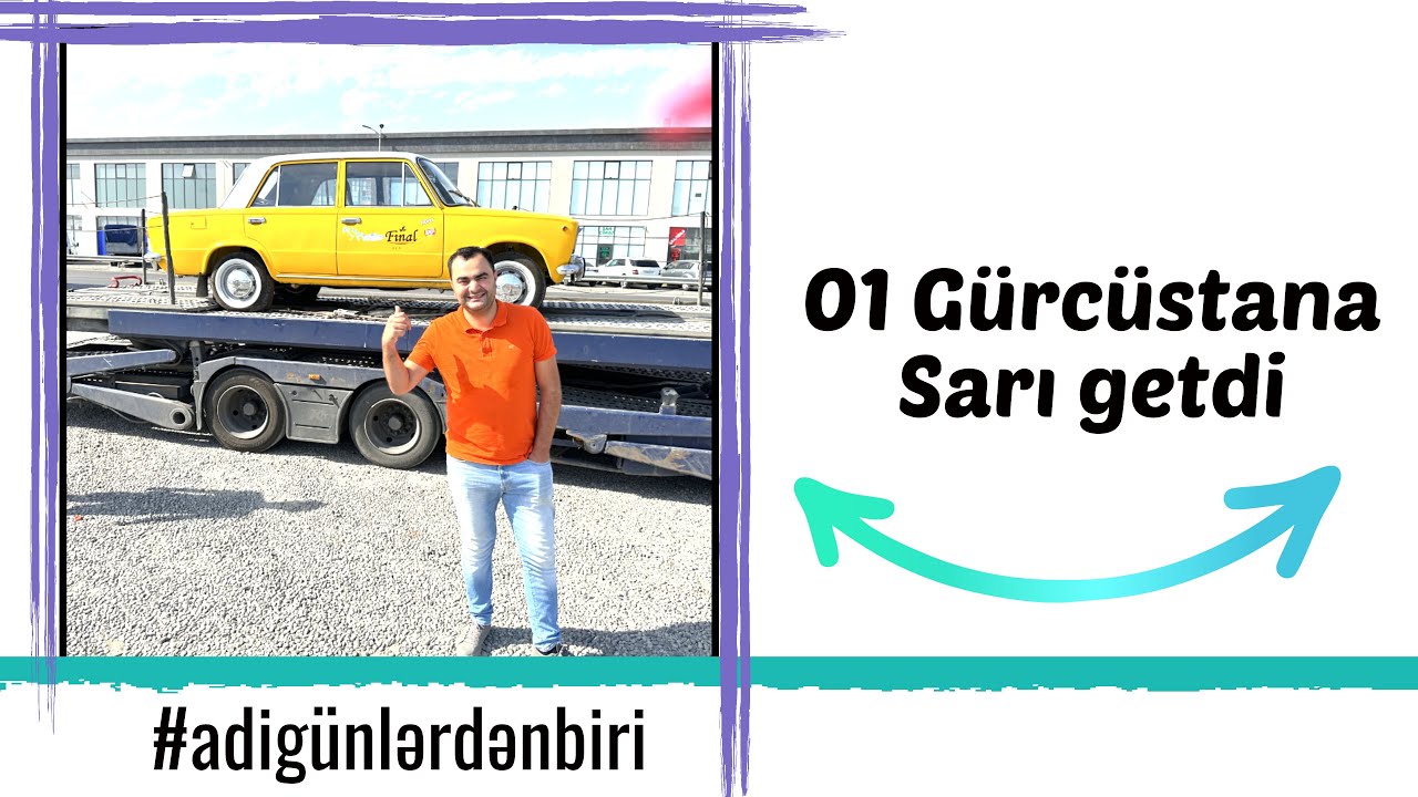 Adi günlərdən biri:01 dünyayaSarı yola çıxdı #dunyayasari