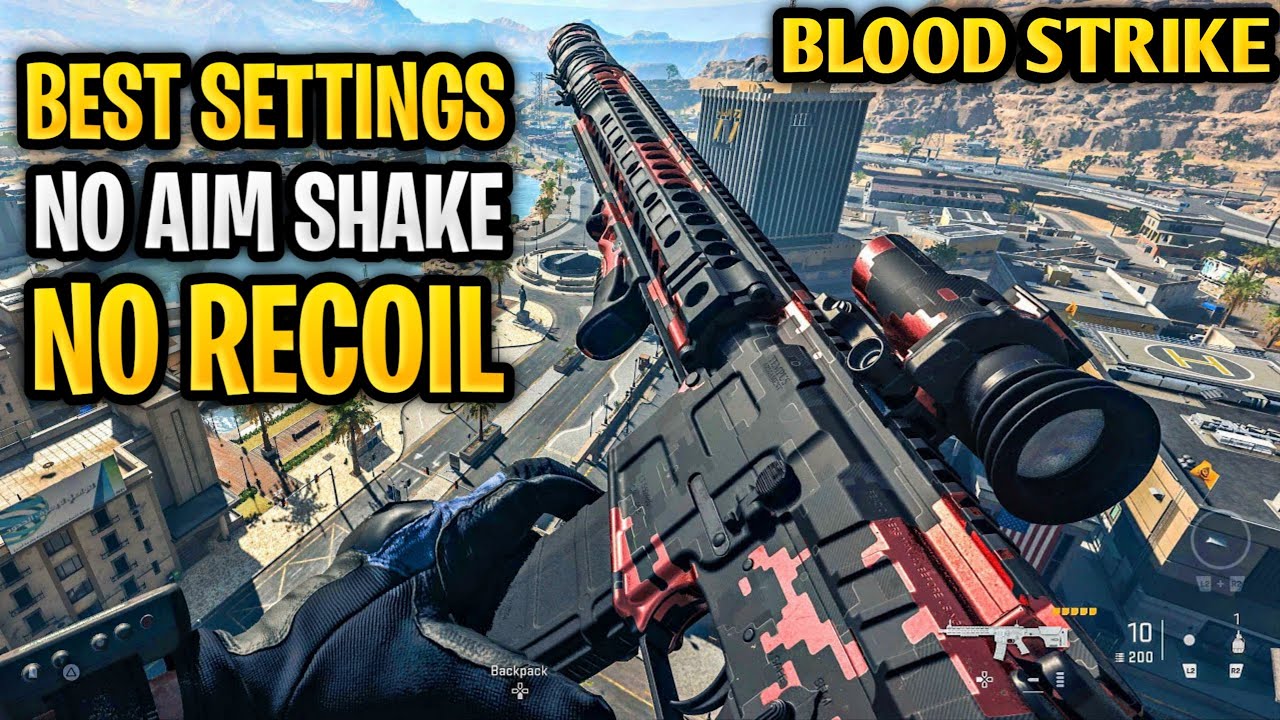 Blood Strike A To Z Settings💤 No Recoil No Aim Shake👍#blood_strike #Md_Torikul_YT