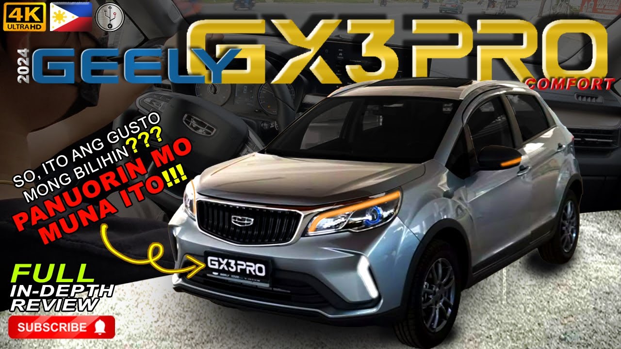 2024 Geely GX3 Pro Comfort | Walk-around, Drive Test, and In-depth Specs Review