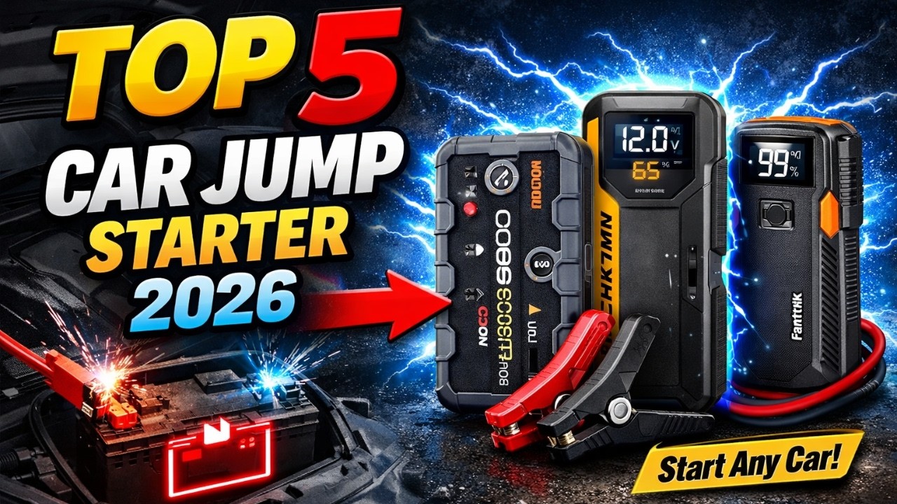 Best Car Jump Starters 2026 | Portable Battery Booster Packs You Should Buy