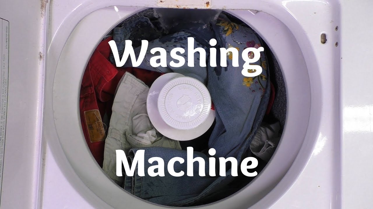 Washing Machine Sounds | 1988 Kenmore 70 series | Only Jeans ~ ASMR ~