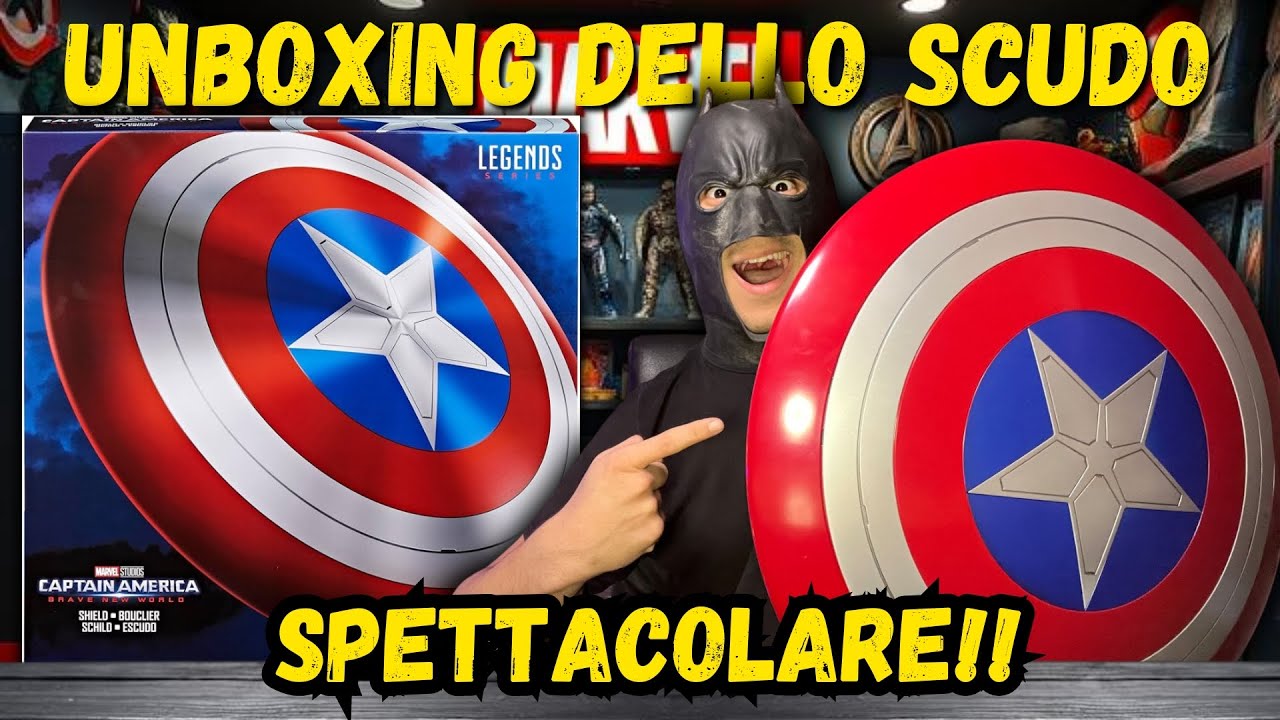 UNBOXING Dello SCUDO MARVEL HASBRO Di CAPTAIN AMERICA: Brave New World!! - *Spettacolaree!!*