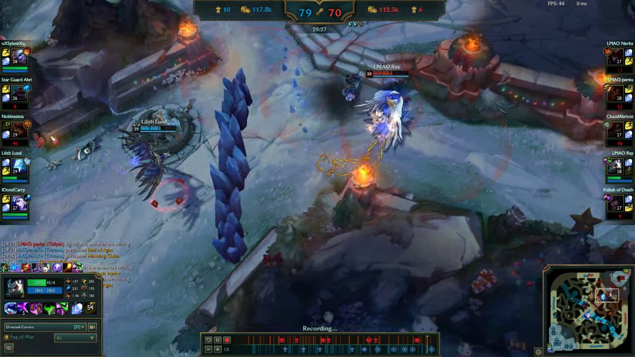 Anivia URF Comet Bug