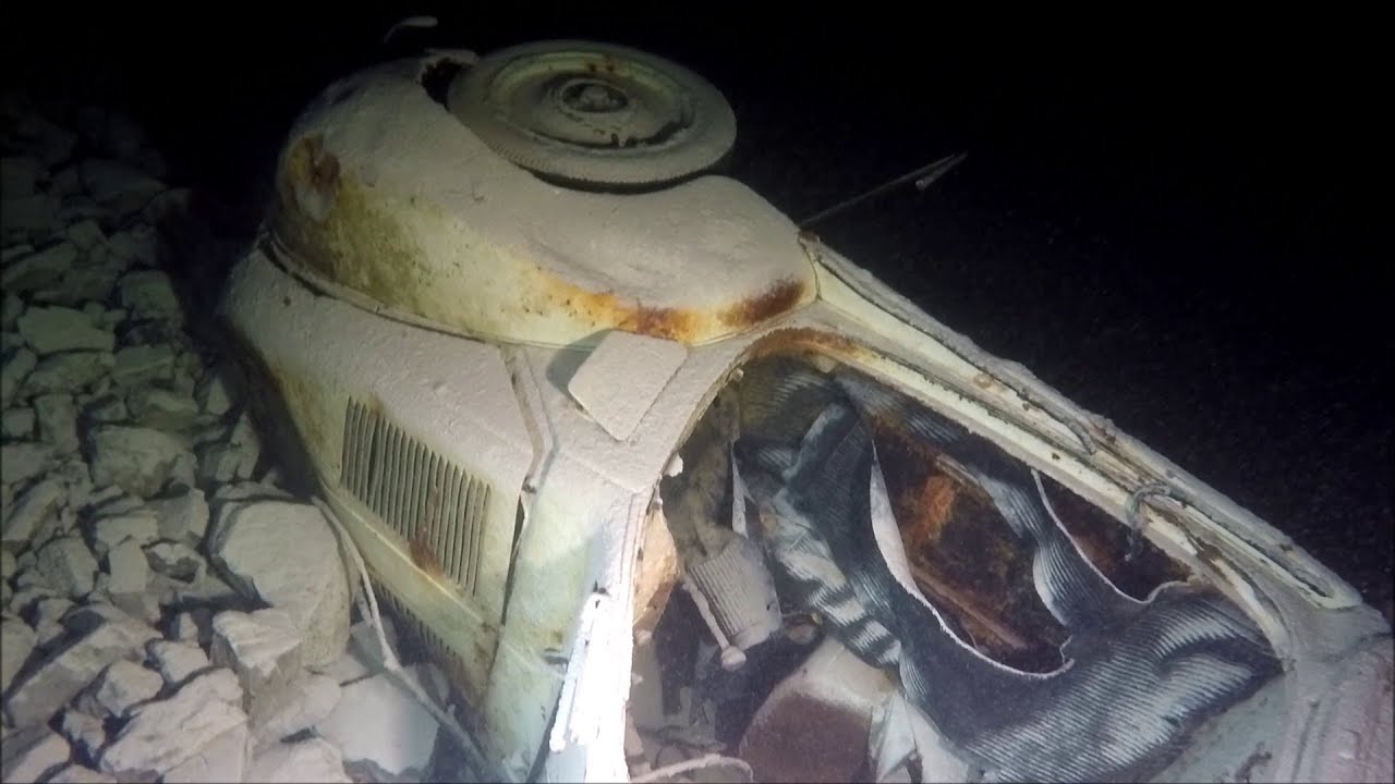 Walchensee Galerie FIAT 100m Trimix Dive Tauchen