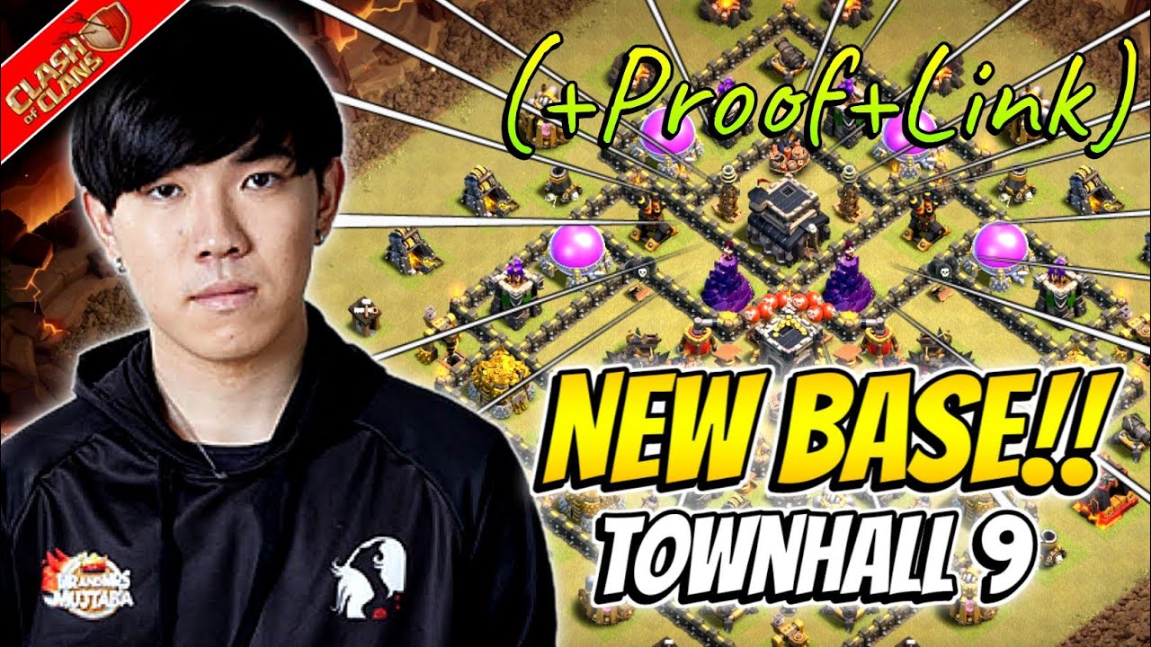 NEW BASE DESIGN*Th9 war base with 3 attack replay Proof | Clash of Clans