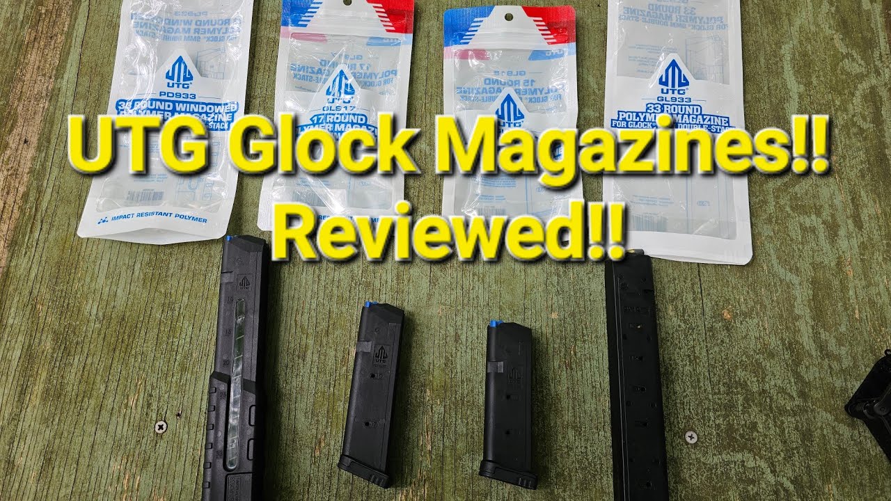 Магазины UTG Glock!! Полный обзор!!!