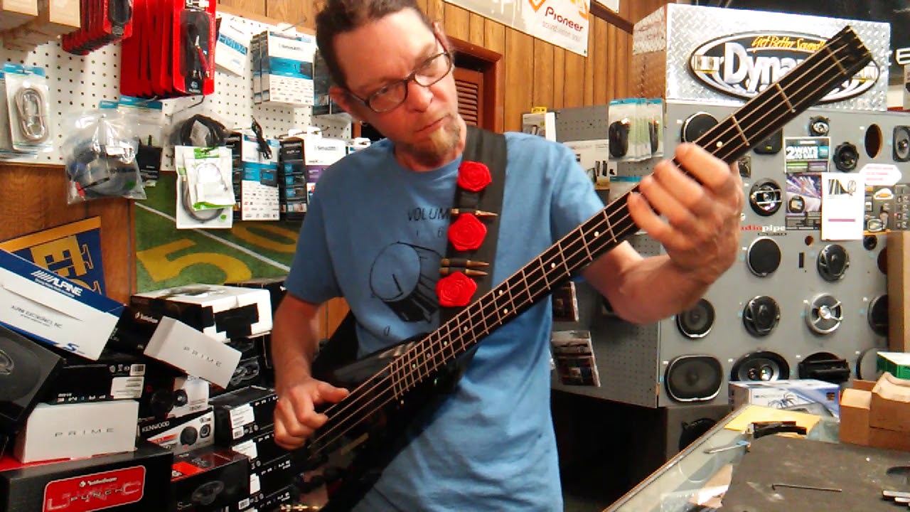 STEINBERGER BASS REPAIR & DEMO PT3