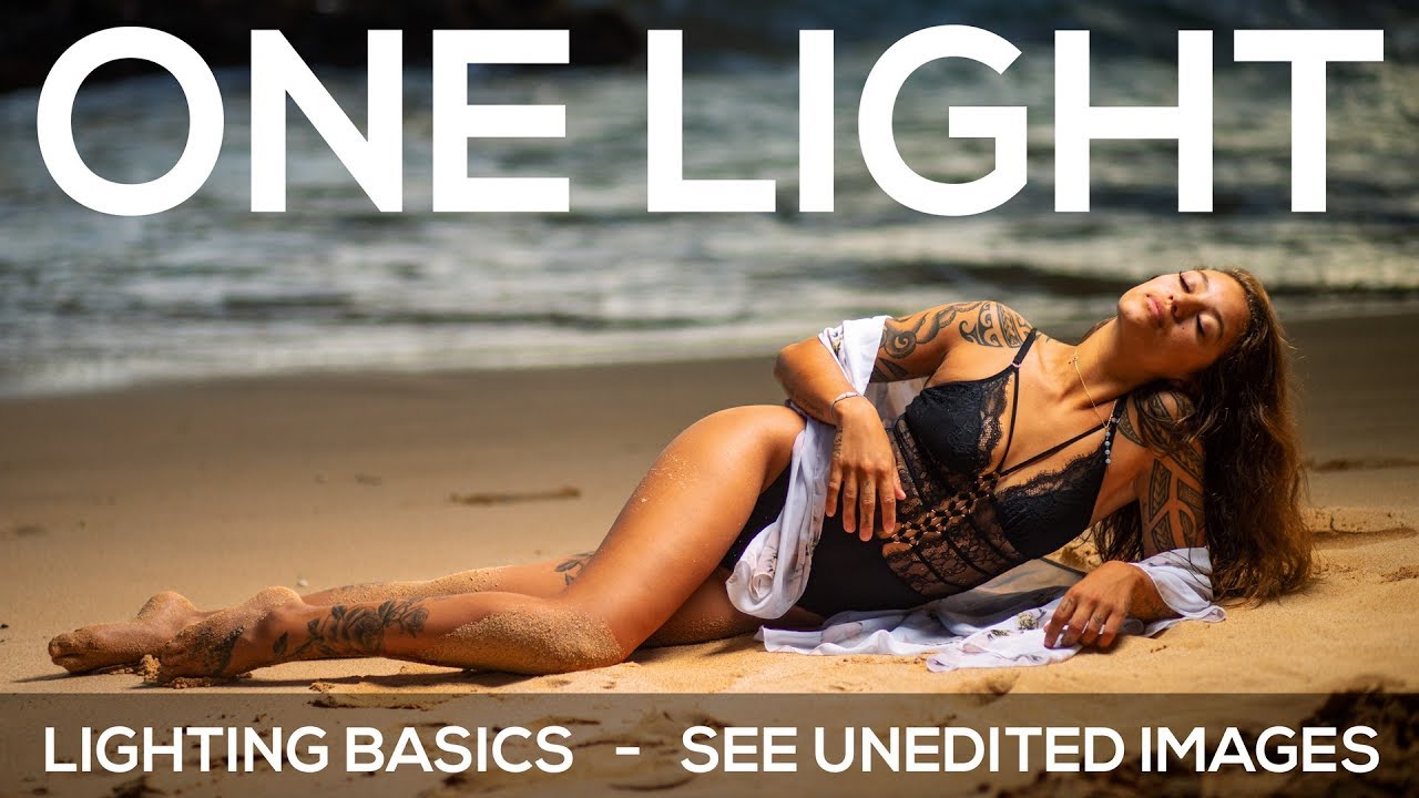 One Light Beach Bikini Photoshoot | Maui Edition