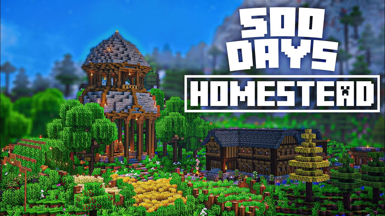 I Spent 500 Days Building a Cozy Homestead [FULL MOVIE]