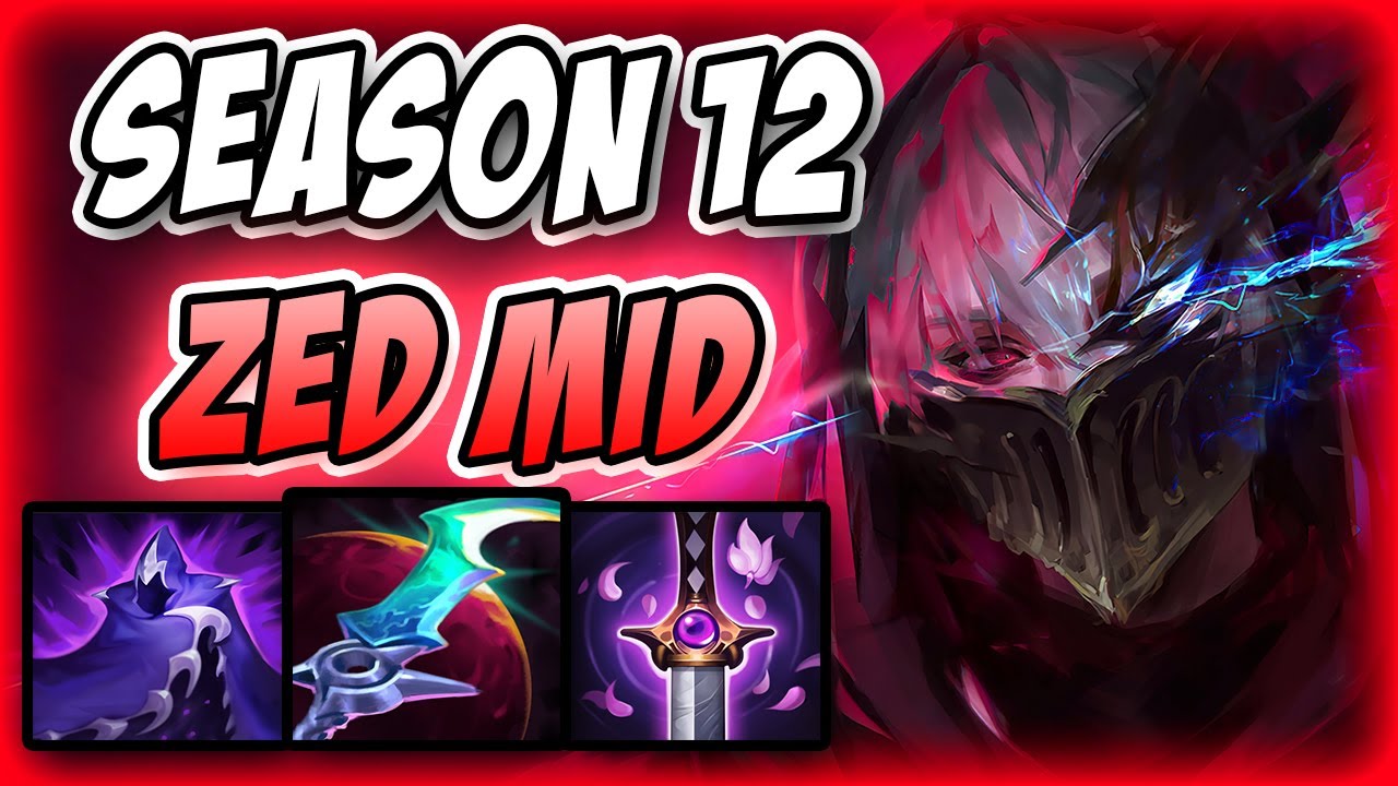 LEARNING HOW TO PLAY ZED IN SEASON 12 - Zed S12
