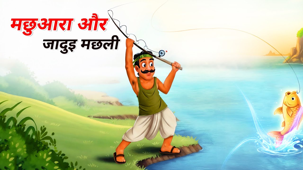 मछुआरा और जादुई मछली | Magical Fish Story in Hindi | Moral Story for Kids | Hindi Kahani ||