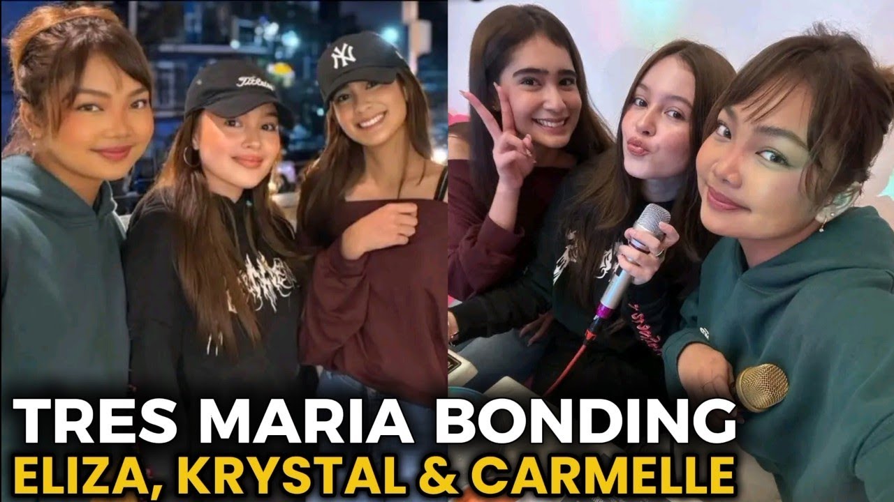 TRES MARIA FIRST BONDING: ELIZA, KRYSTAL & CARMELLE TIKTOK LIVE