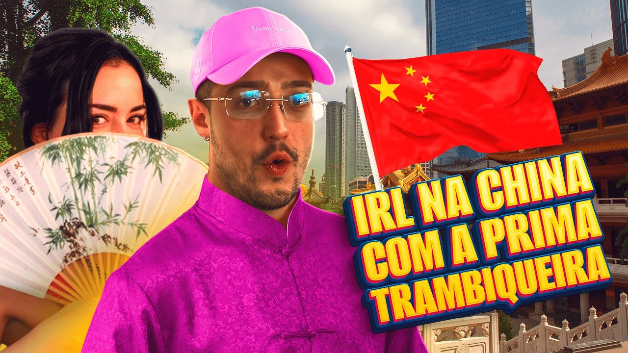 FUI PRA CHINA COM MINHA PRIMA TRAMBIQUEIRA 💸 🇨🇳 | MELHORES MOMENTOS NA CHINA #1