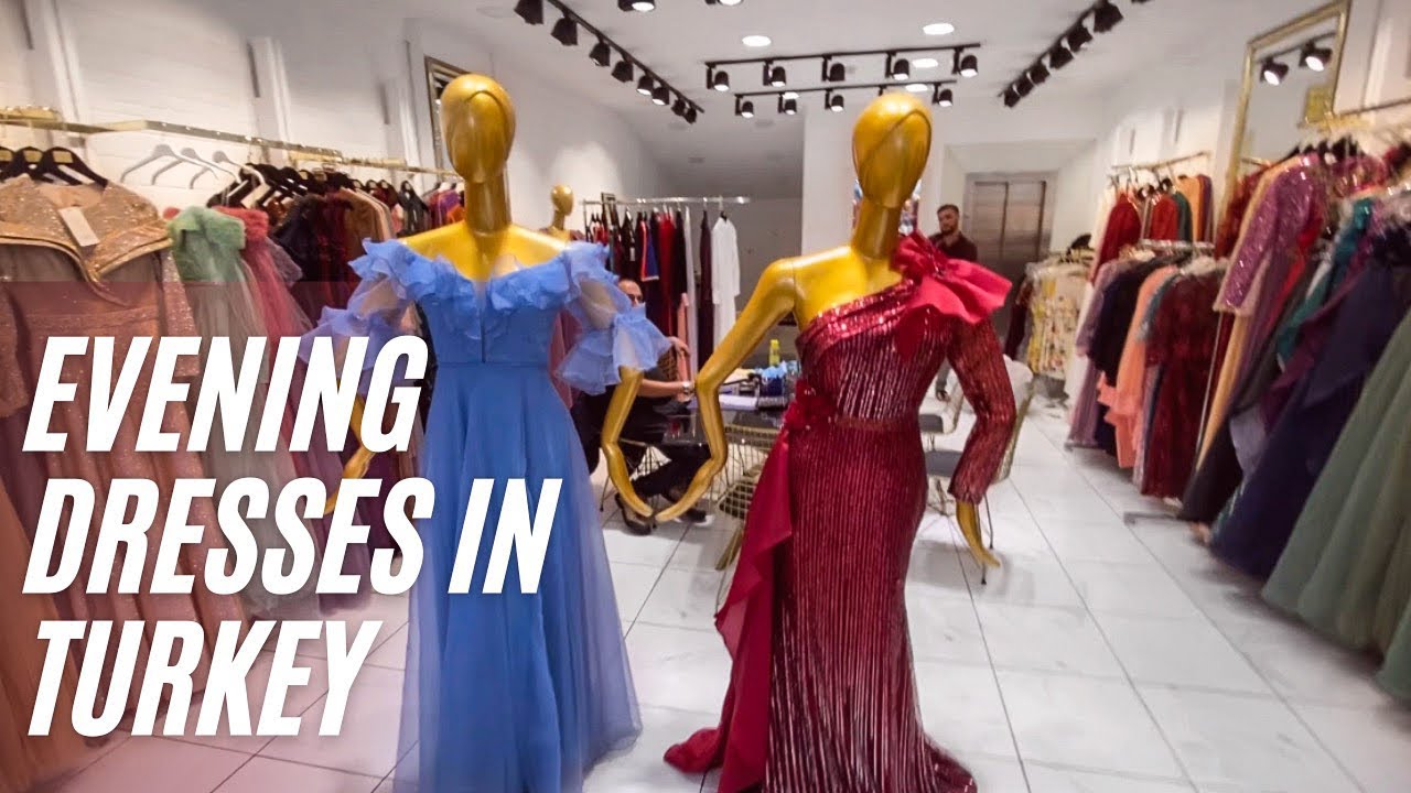 WHOLESALE EVENING DRESSES IN MERTER || ISTANBUL TURKEY ||