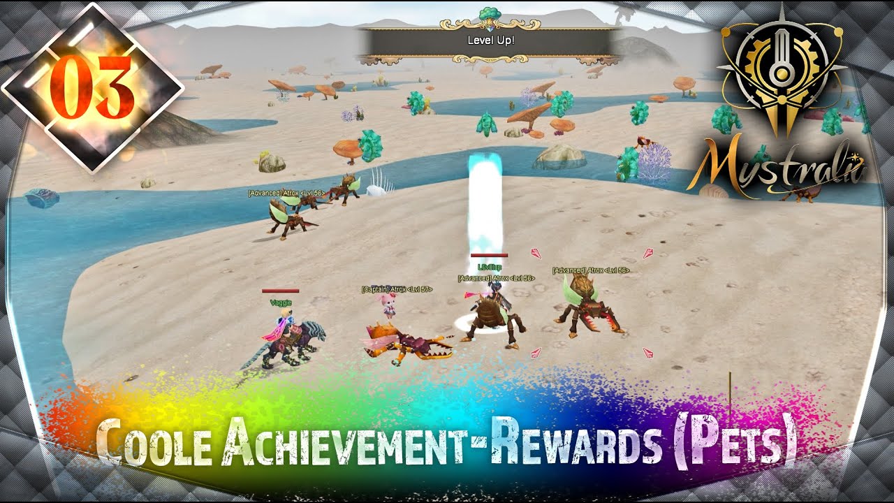 Achievements haben coole Rewards (Pets) ★ Mystralia Flyff 03  #flyff