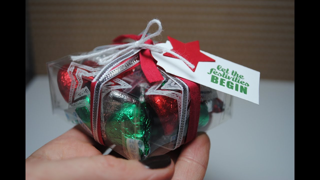 Clear Box with Gift Box Punch Board