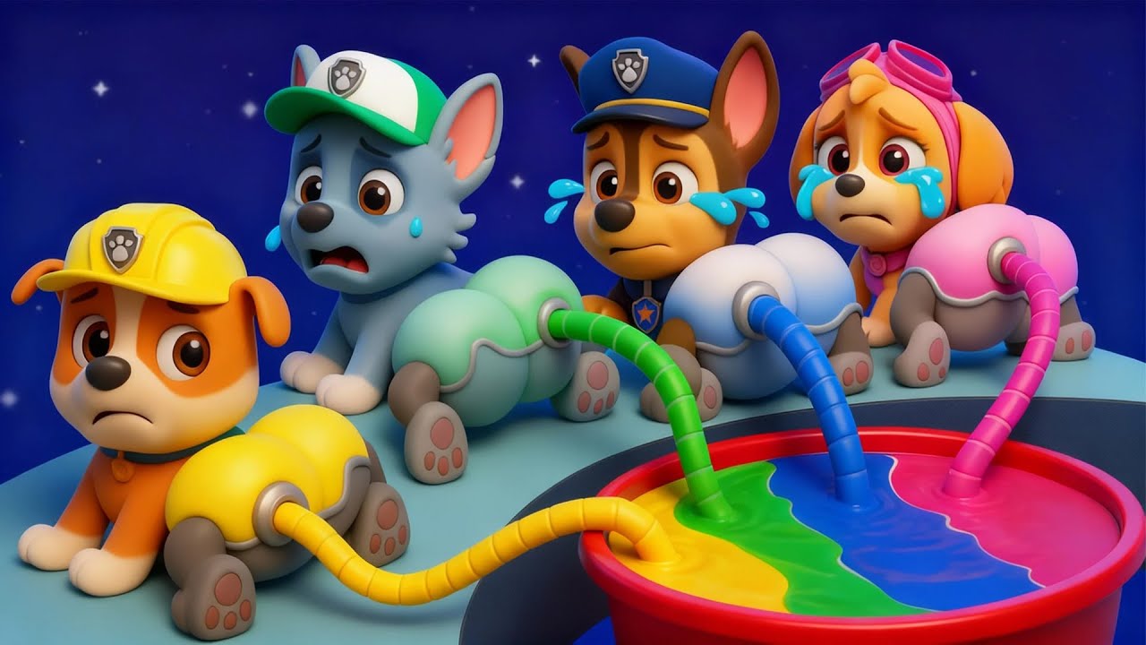 ¡Paw Patrol Pierde Sus Colores! – Historia Divertida | PAw PAtrol en Español | Rainbow 3