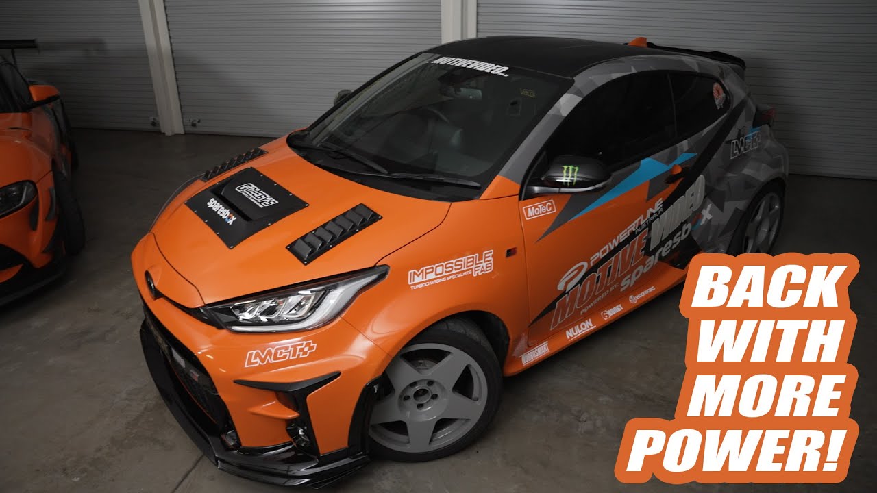 Our GR Yaris is Back! Big Cams, Dog-Box and Over 500HP!  - Motive Garage