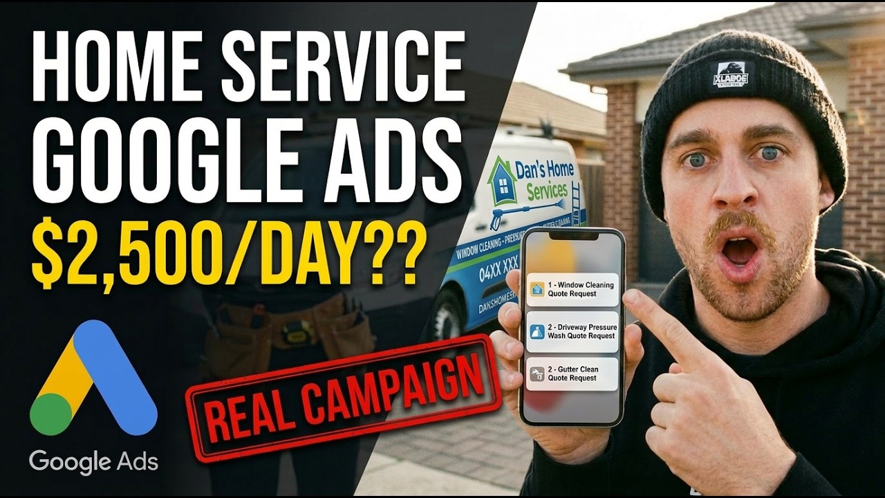 How To ACTUALLY Run Google Ads 2026 (Home Service Businesses)
