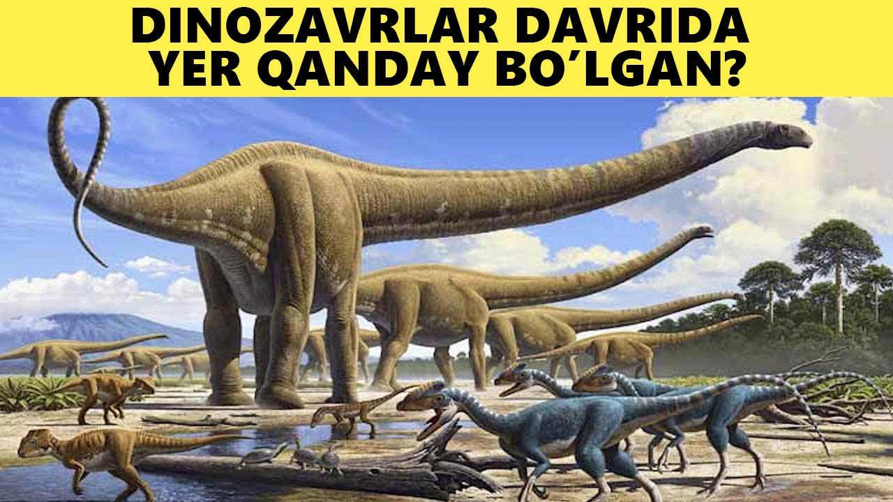 Dinozavrlar Davrida Yer Qanday Bo'lgan?