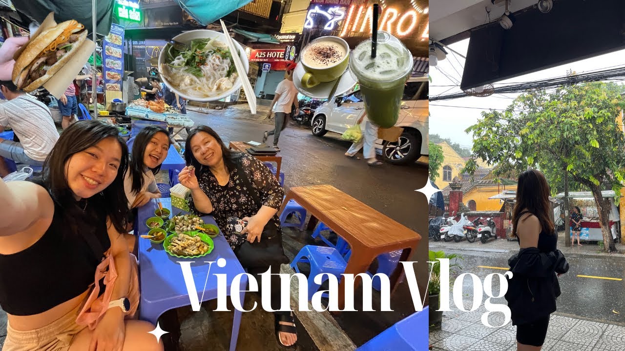 VIETNAM 🍜 (Pho, Sapa Rice Fields, Halong Bay, Hoi An Night Market, Cafes)