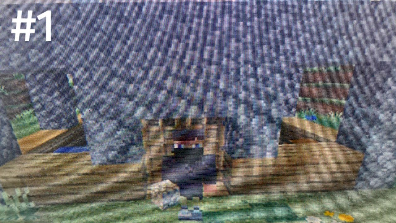 FOLGE: 1 Minecraft HARDCORE . Mein erstes Haus!