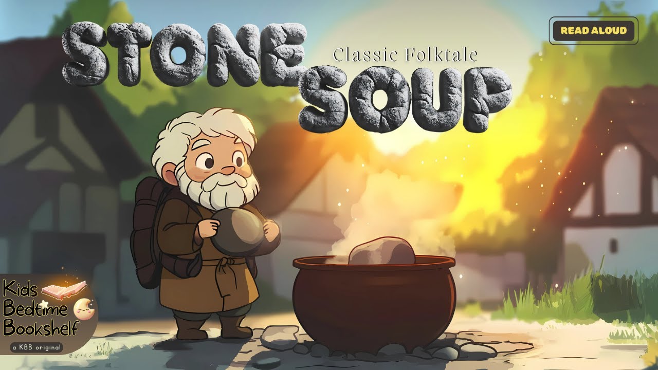 Stone Soup &ndash; A Heartwarming Classic Folktale for Kids! Children's Bedtime Stories - Read Aloud