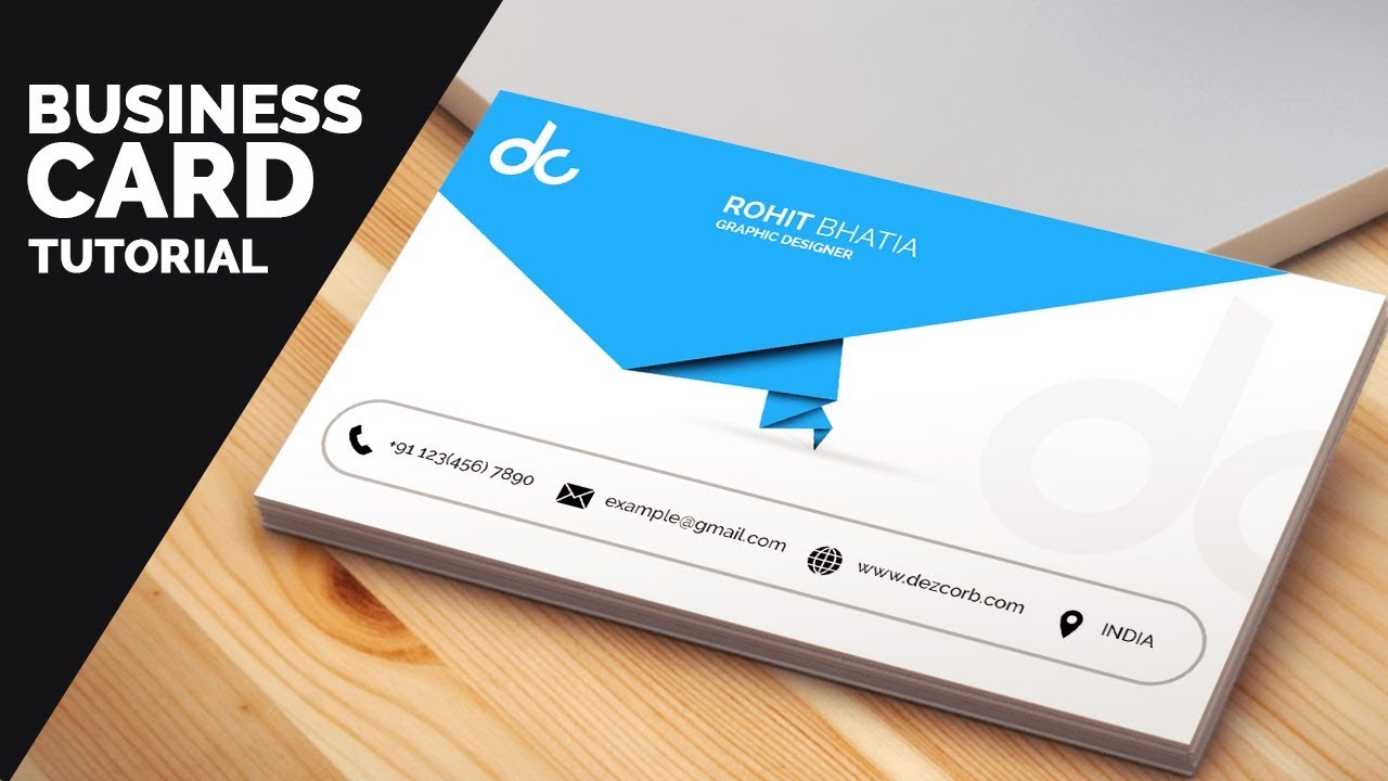 business card design in photoshop cs6 tutorial | Learn Photoshop
