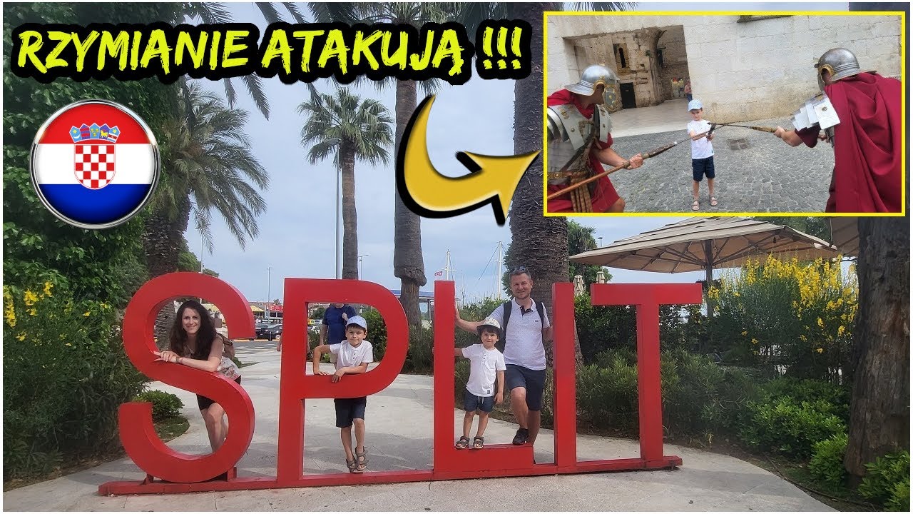 🇭🇷 SPLIT. Perła DALMACJI. Pałac Dioklecjana. Dzwonnica i piękny widok. Bałkany 2023