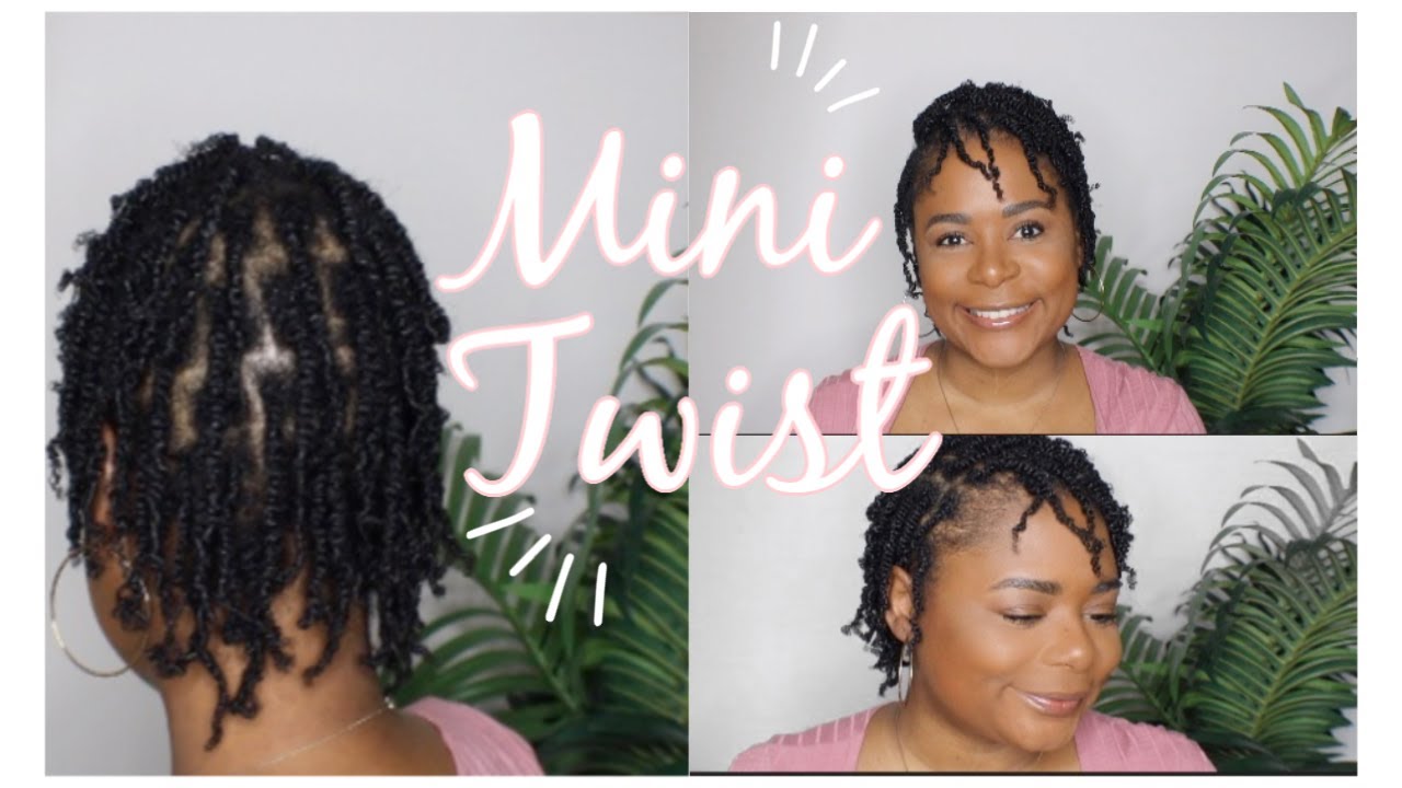 HOW TO: MINI TWISTS ON FINE 4C NATURAL HAIR..VERY DETAILED | DEDEATHOME