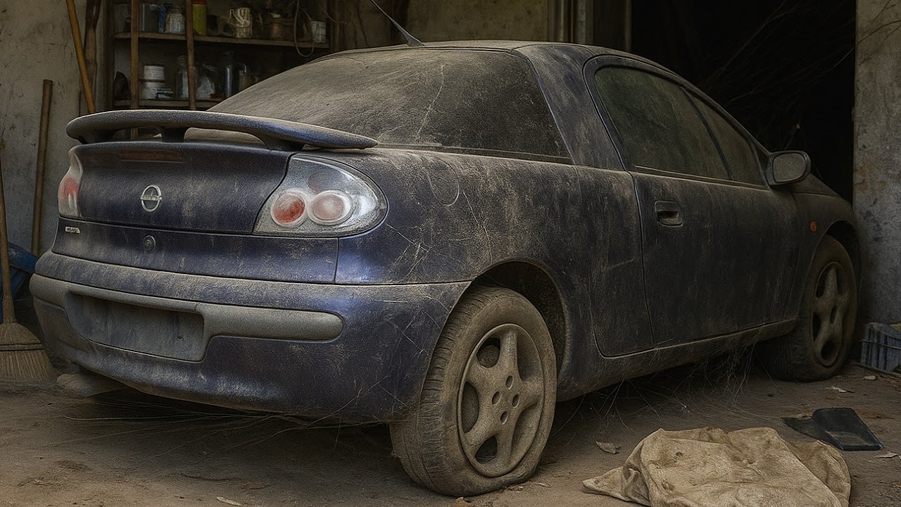 OPEL TIGRA : OTEVŘENÍ GARÁŽE PO 12 LETECH