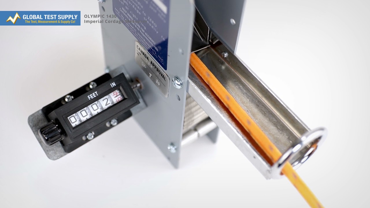 Getting to know the Olympic 1430 Imperial Cordage Measurer