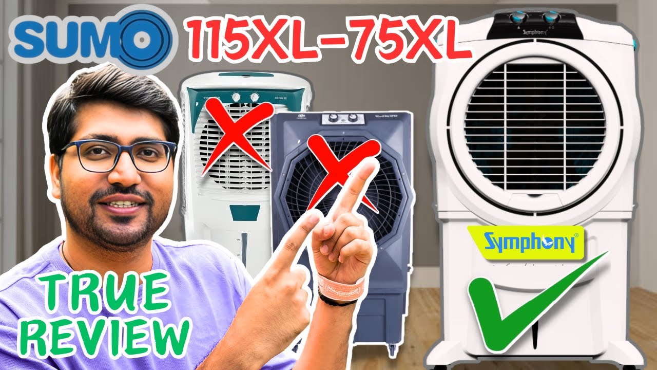 Symphony Sumo 115 XL Desert Air Cooler - Symphony Cooler - Best Cooler for Home 2026