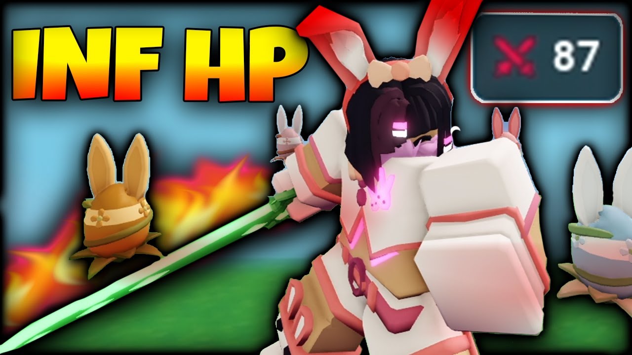 Devs buffed it a bit too much (infinite hp) Roblox Bedwars