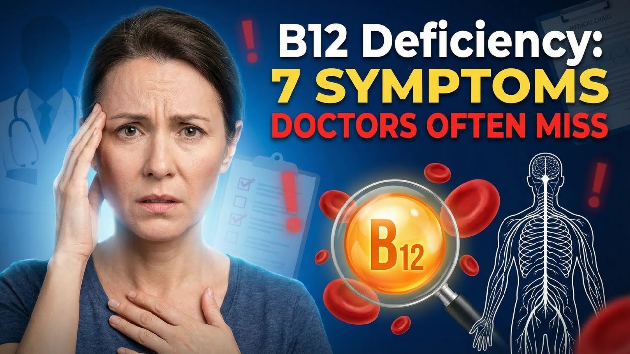B12 Deficiency: 7 Symptoms Doctors Often Miss