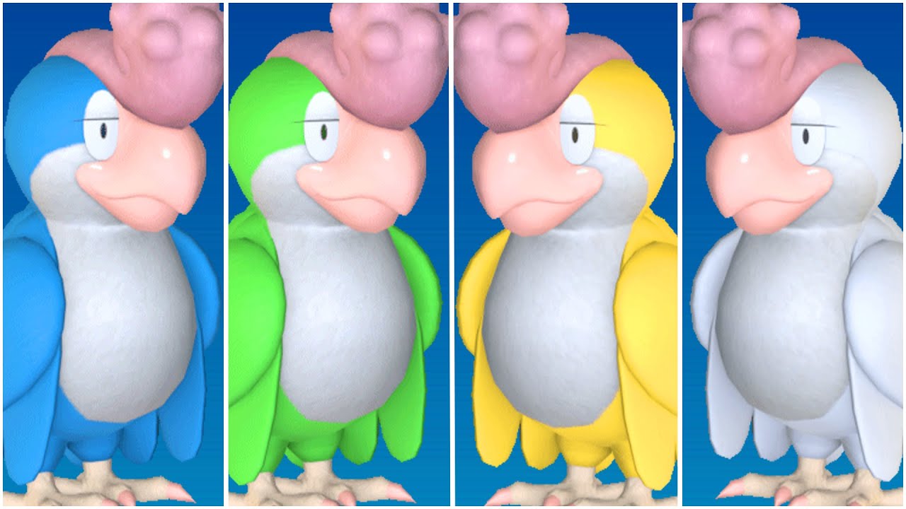 SQUAWKABILLY FORMS TEAM! Shiny Squawkabilly Yellow, Green, Blue White Moveset Pokemon Scarlet Violet