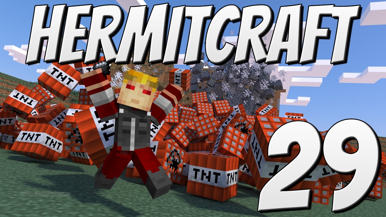 Minecraft :: Hermitcraft #29 - BoomBox TNT Game with Hermits!