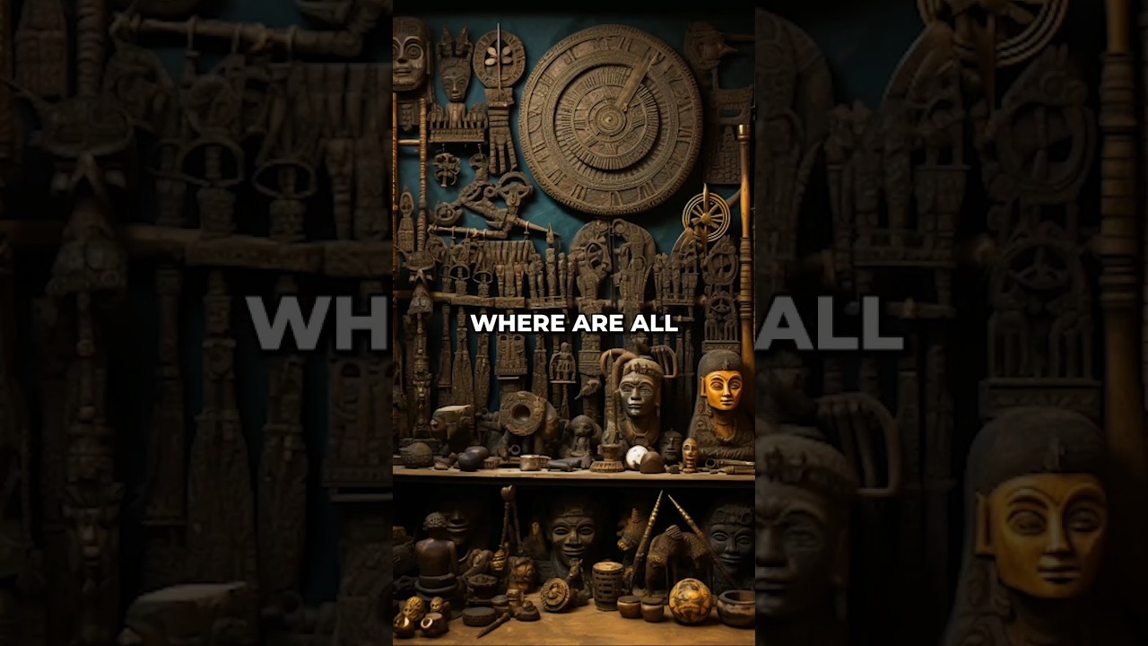 Where are all artifacts #history #mystery #ancient #trending #ancienthistory #fact #bartsimpson