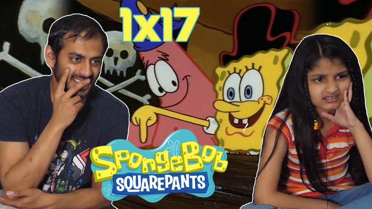 My Cousin and I Watch Spongebob Squarepants 1x17 Aargh/Rockbottom REACTION - Nahid Watches
