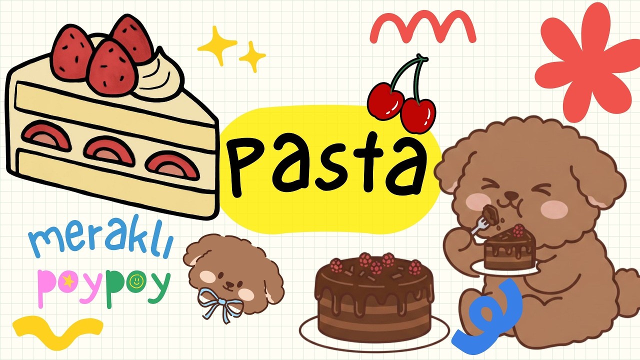 Pasta Şarkısı 🍰 | Eğlenceli Türkçe Çocuk Şarkısı | Meraklı PoyPoy